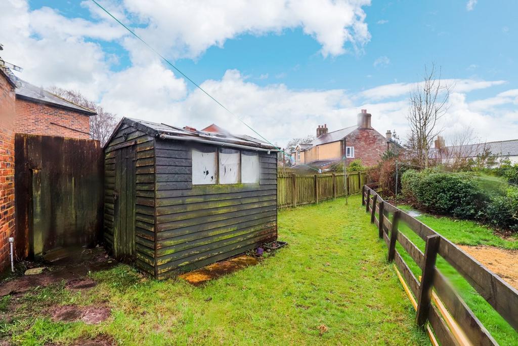 Rear garden