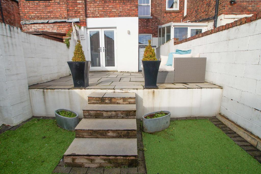 Rear garden