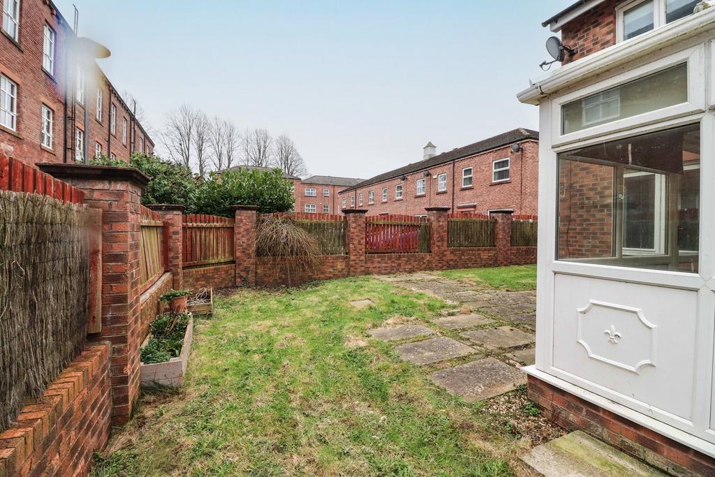 Rear garden