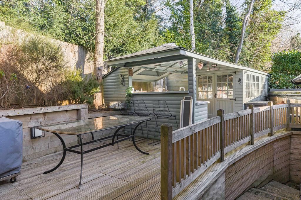 Decked Bbq Area