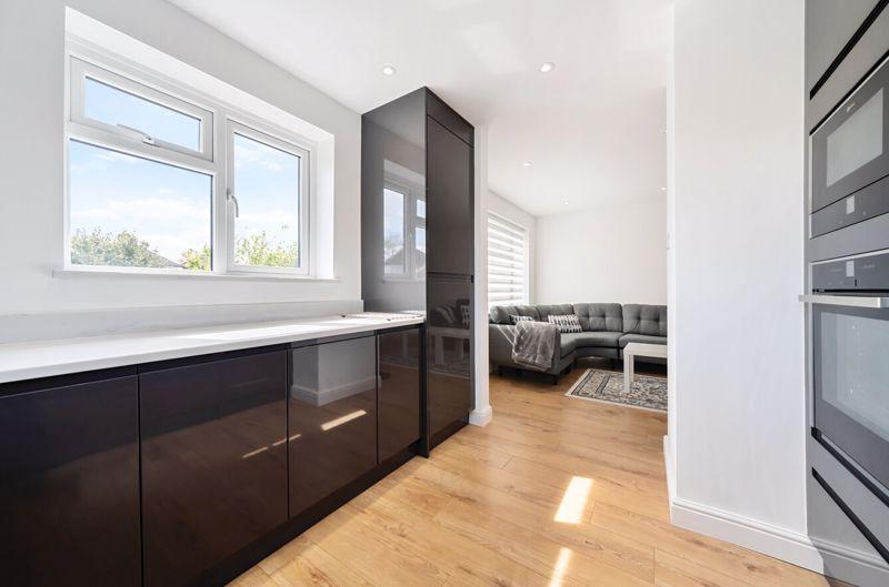 Kitchen with view