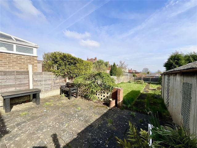 Rear garden