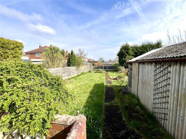 Rear garden