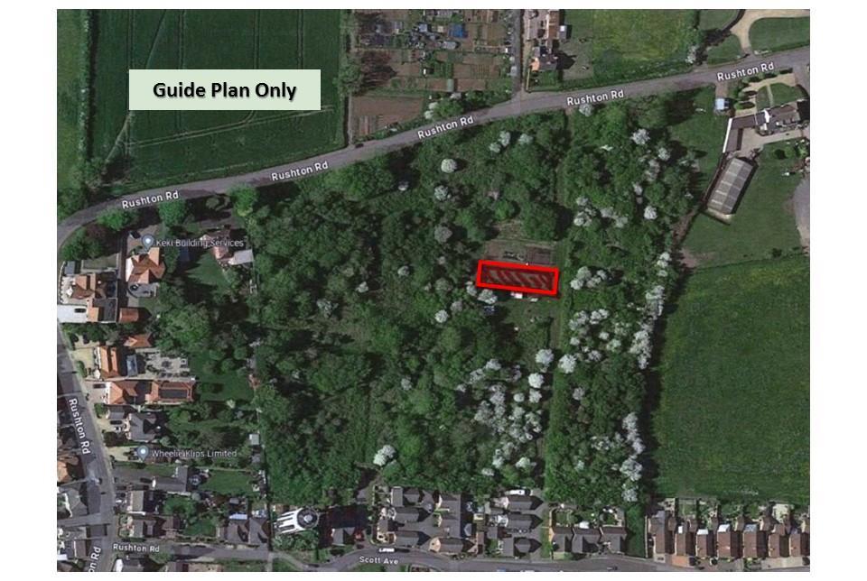 Guide plan only