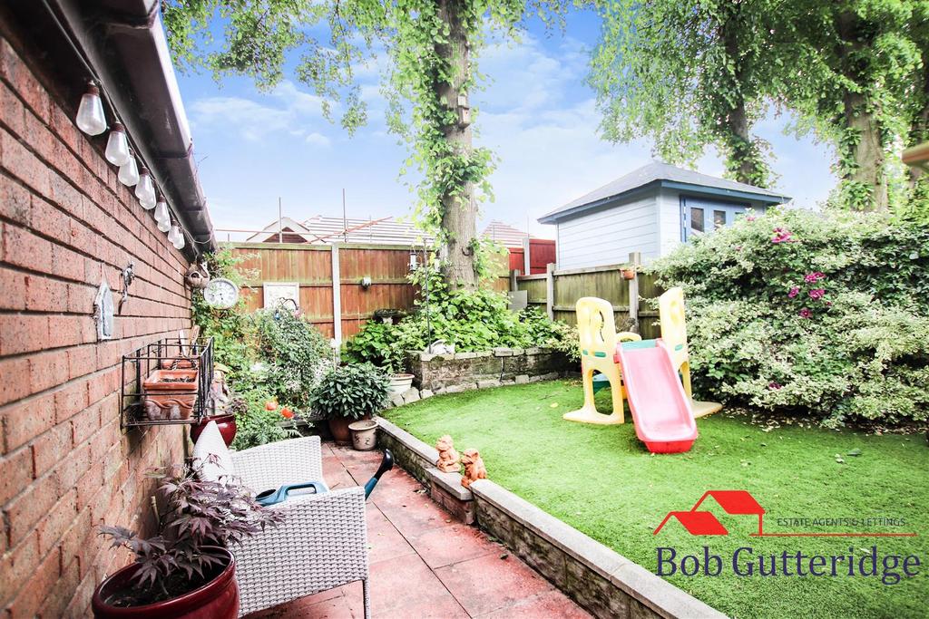 Rear garden