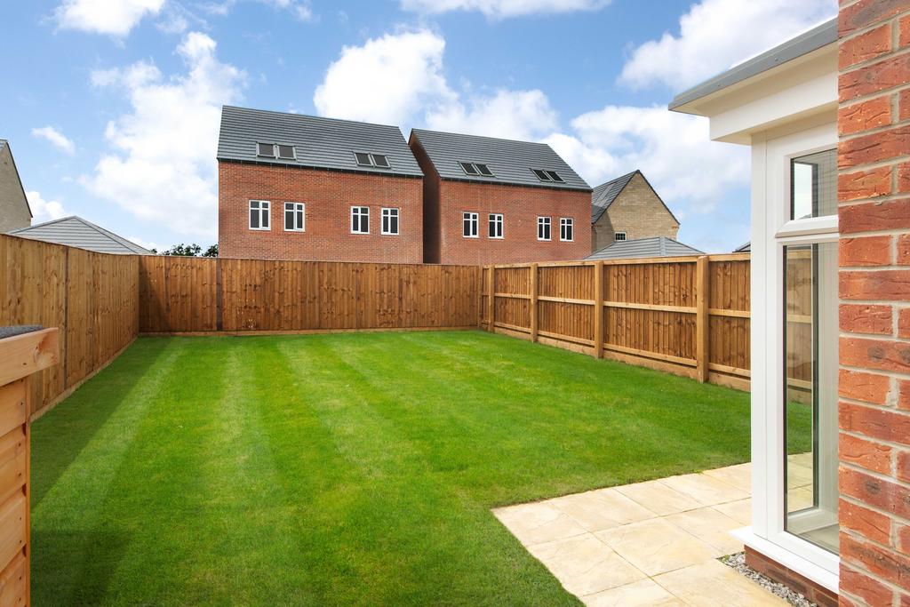 Centurion Village Greenwood Back Garden