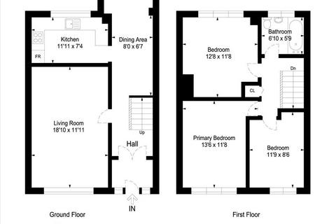 3 bedroom terraced house for sale, Palmerston, Original Newlandsmuir, EAST KILBRIDE