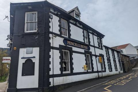 Hotel for sale, Former Pencelli Hotel, Pencai Terrace, Treorchy, CF42 6HL