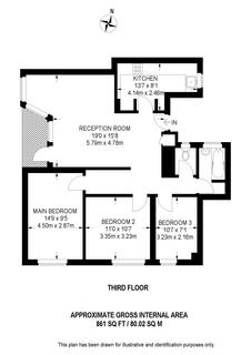 3 bedroom flat for sale, 14 Whitlock Drive, London, SW19 6SN