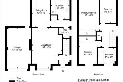 3 bedroom detached house for sale, Culzean Place, Stewartfield, EAST KILBRIDE