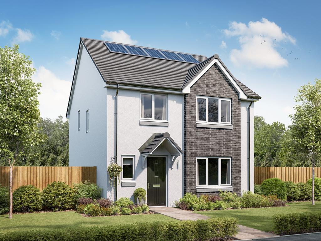 Plot 67, The Crammond at Stewarts... 4 bed detached house for sale £