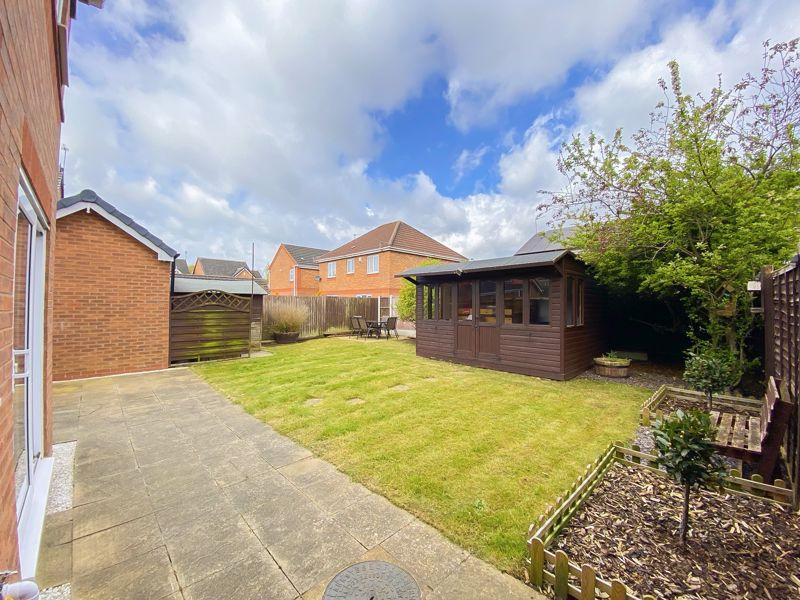 Rear garden