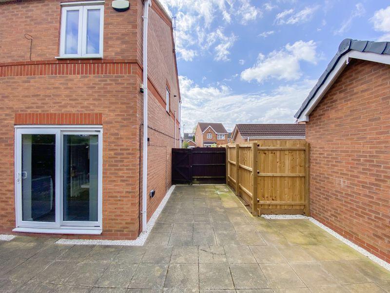 Rear garden