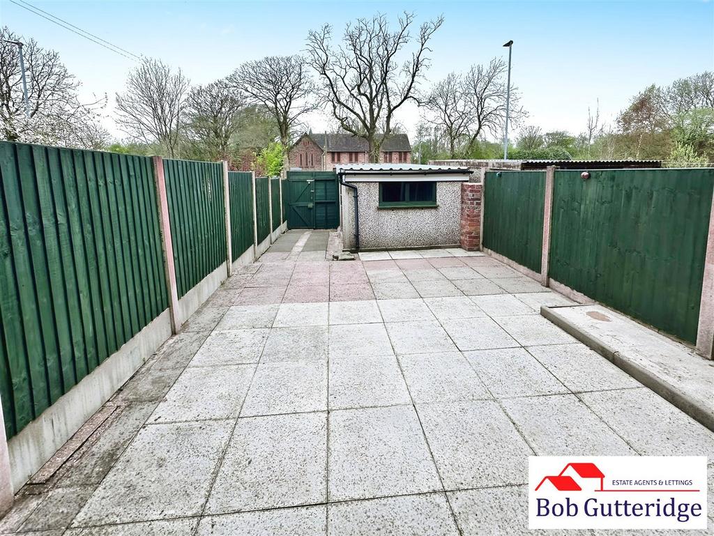 Enclosed rear garden