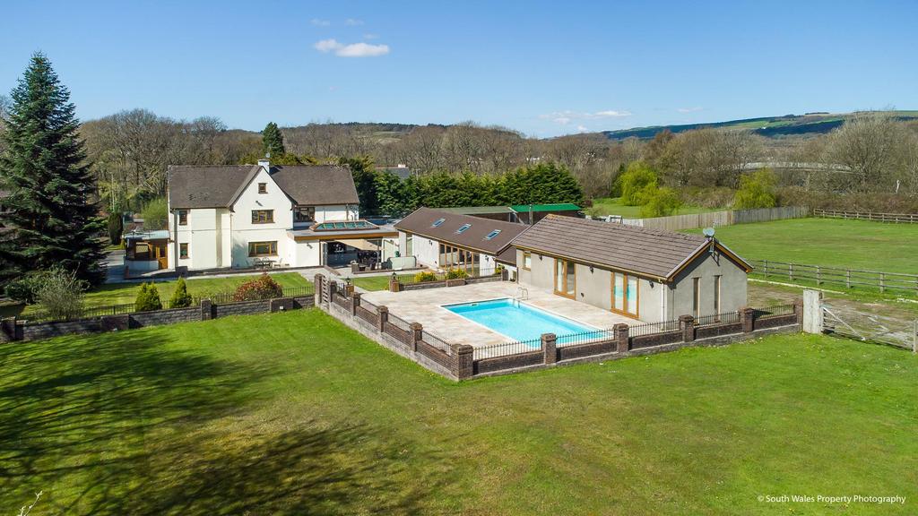 Plas Pen Y Cae, PenYCae, Bridgend... 6 bed detached house for sale