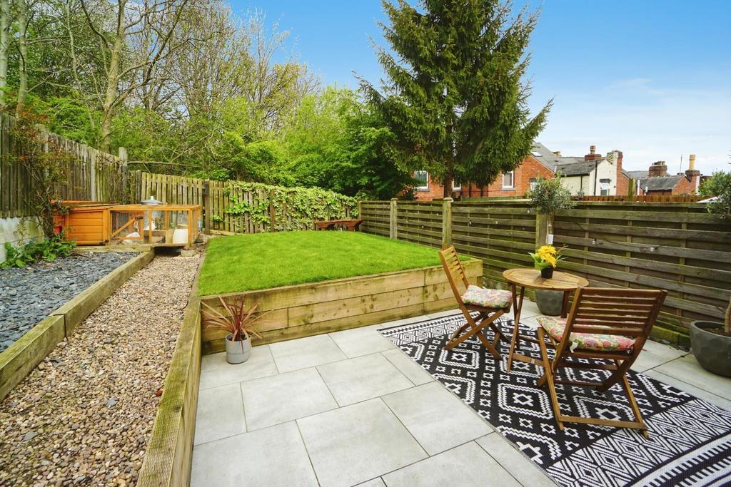 Rear garden