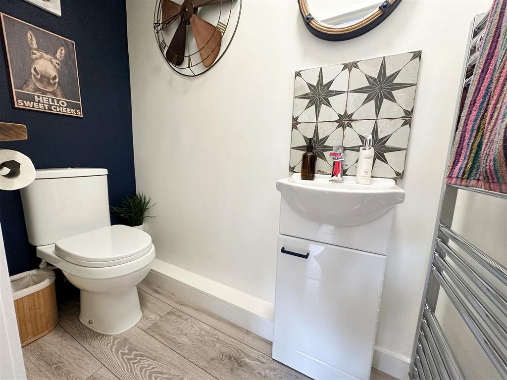 Downstairs cloakroom
