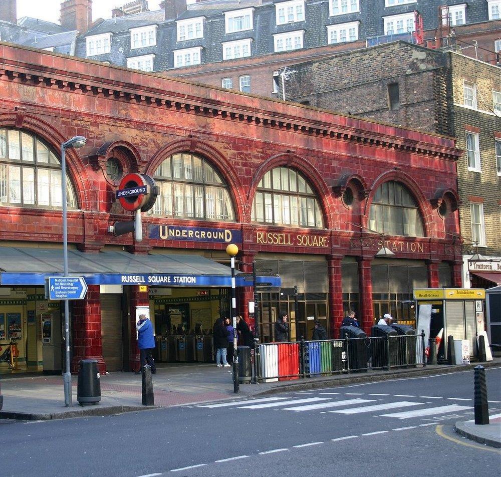 Russell square station