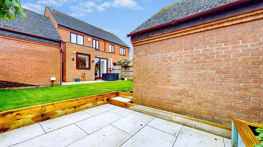 Rear garden