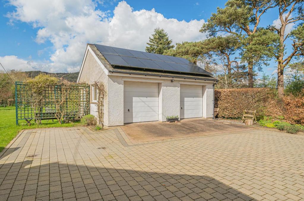 Large detached garage