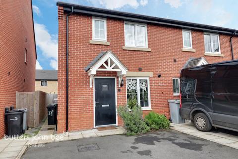 3 bedroom end of terrace house for sale, Samuel Armstrong Way, Crewe