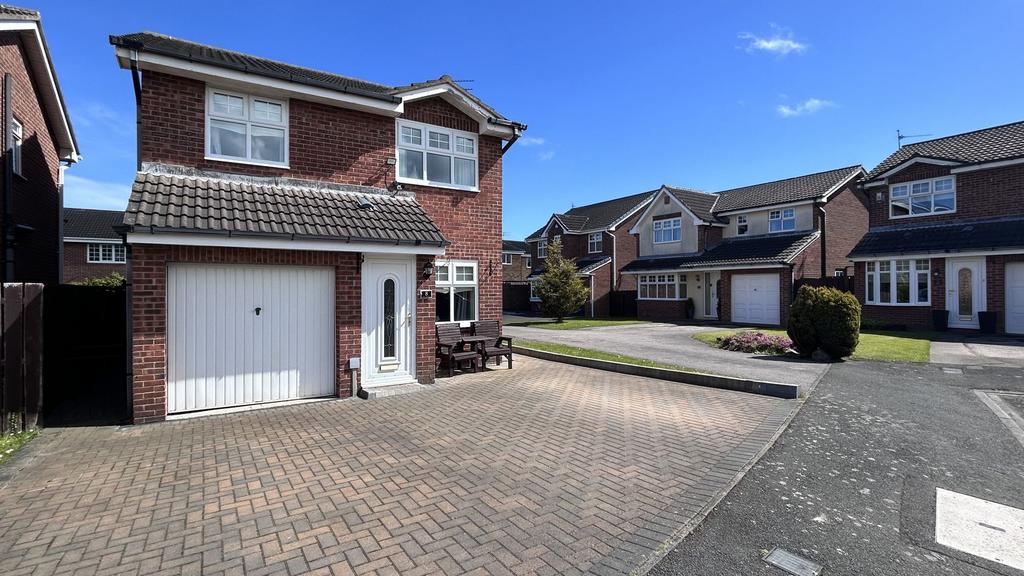 Allchurch Drive, Ashington... 3 bed detached house for sale £195,000