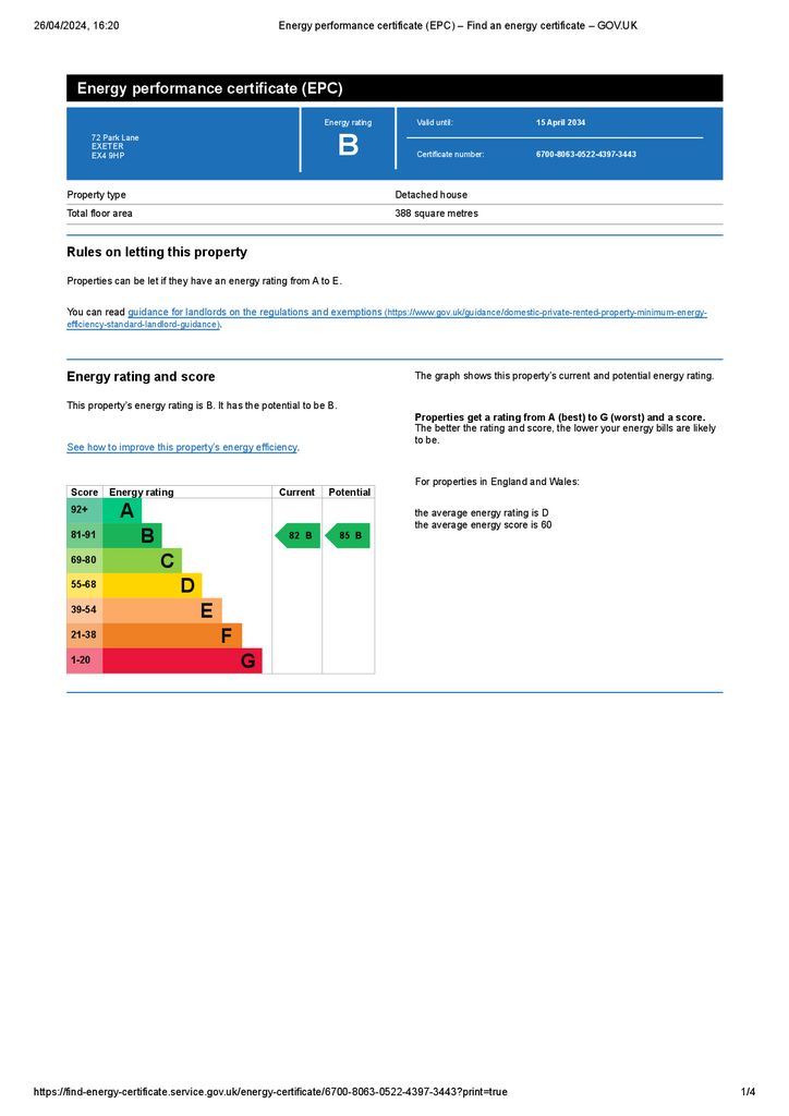 Energy performance c
