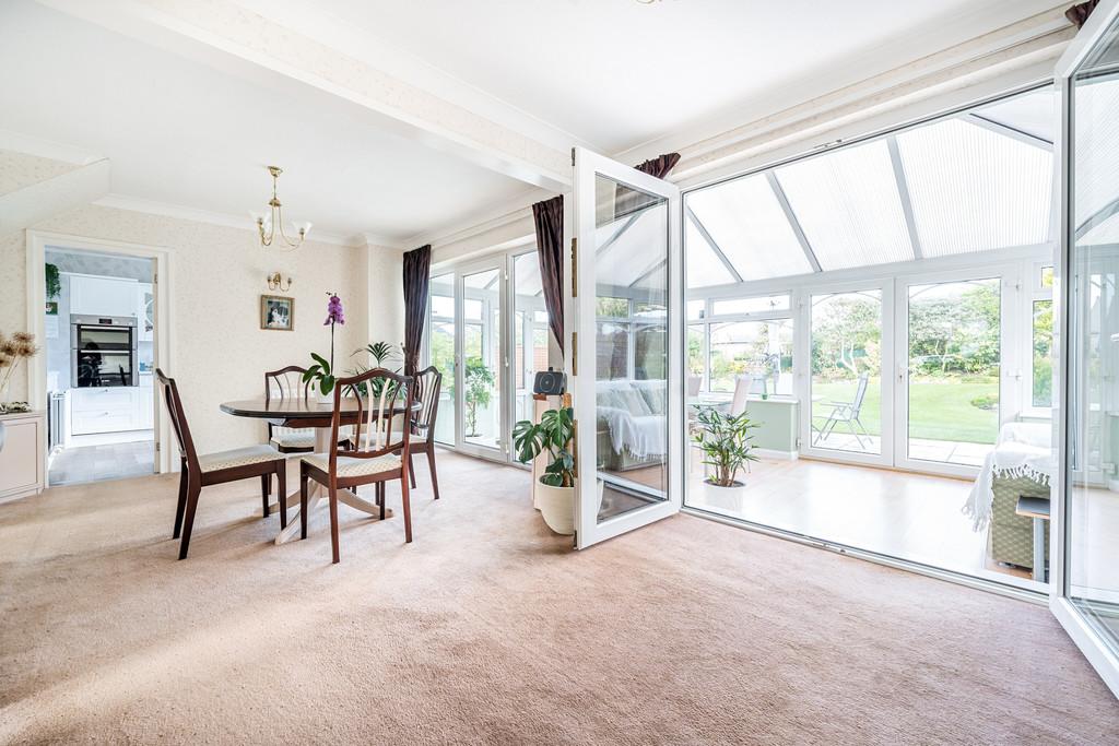 Dining Room through to the Conservatory