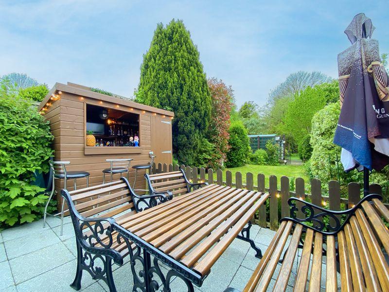 Rear garden