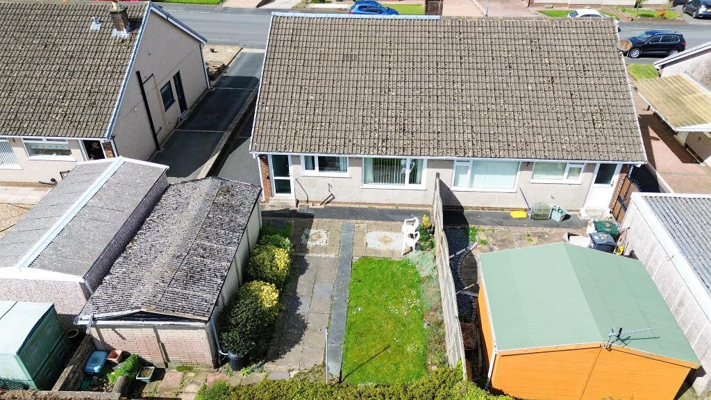Aerial Picture Of The Rear Garden