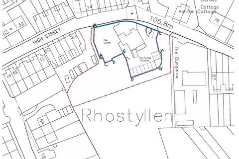 Land for sale, Henblas Road, Rhostyllen, Wrexham, Wrecsam, LL14 4AD