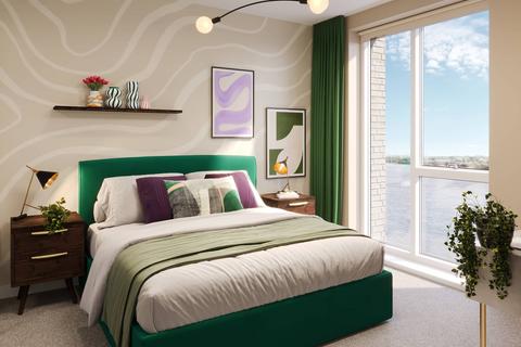 2 bedroom apartment for sale, Plot B0405 at Royal Albert Wharf, 8-9 Upper Dock Walk E16