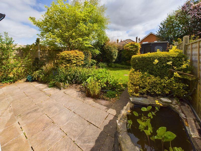 Rear garden