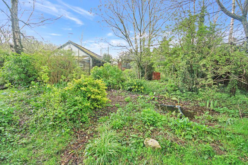 Rear of property