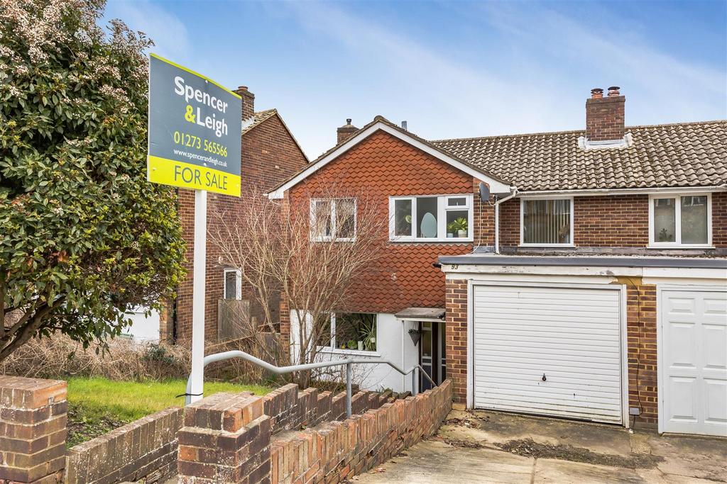 Mill Rise, Westdene, Brighton 3 bed semi-detached house - £475,000