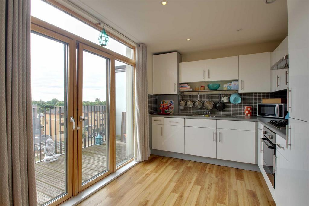 Open plan kitchen