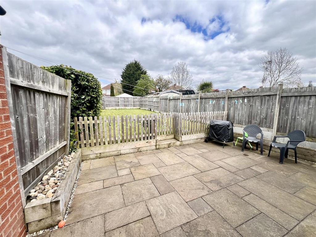 Rear garden