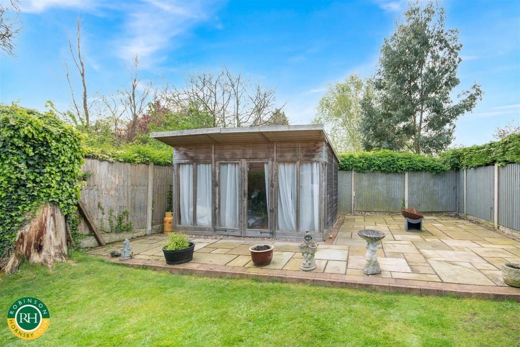 Rear patio