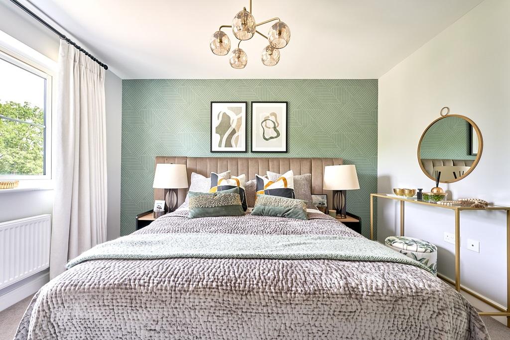 Main bedroom with space for a large bed