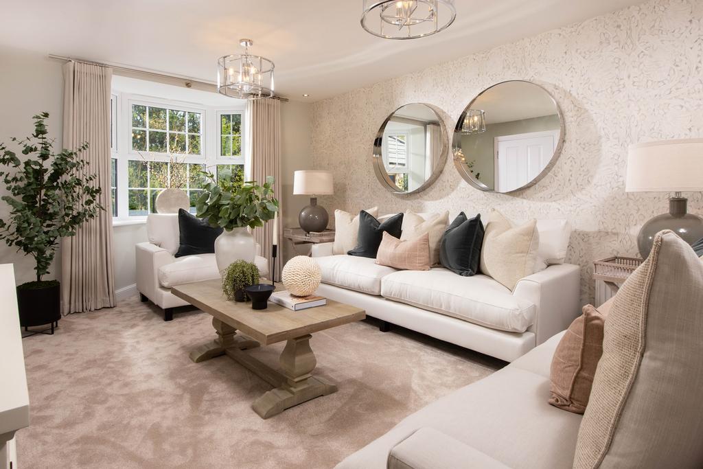 Internal Image of Bradgate Show Home Lounge at...