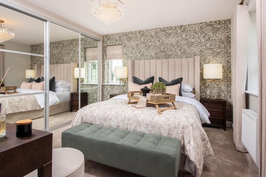 Internal Image of Bradgate Show Home Bedroom at...