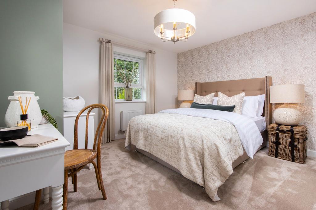 Internal Image of Bradgate Show Home Bedroom at...