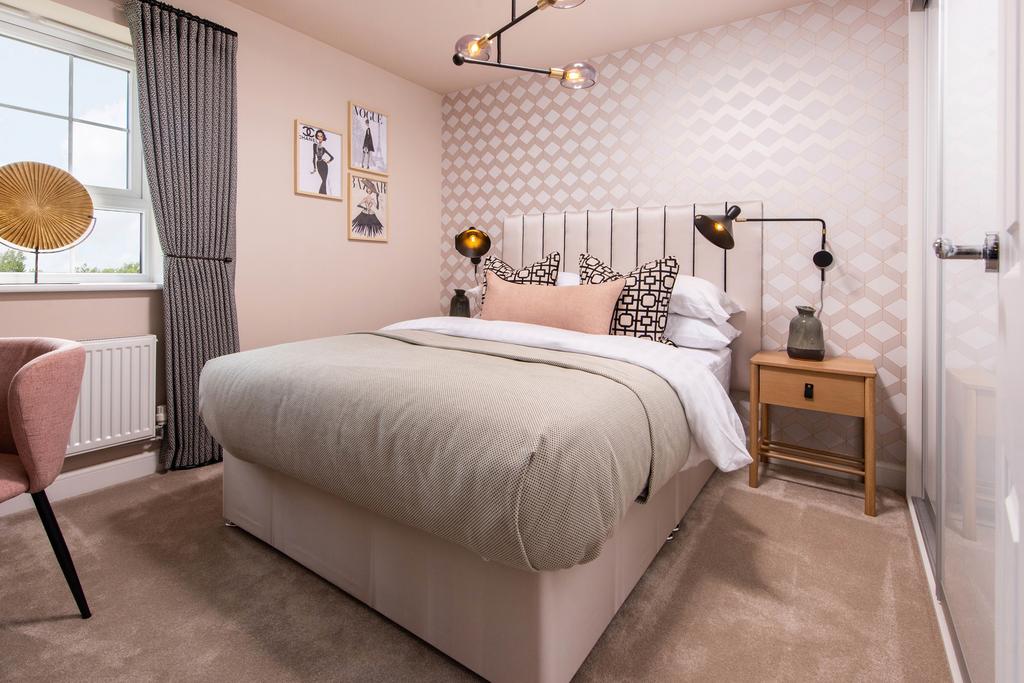 Internal Image of Bradgate Show Home Bedroom at...