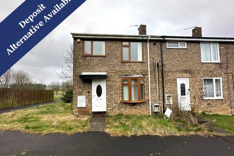 3 bedroom end of terrace house to rent, Dodds Close, Wheatley Hill, County Durham, DH6
