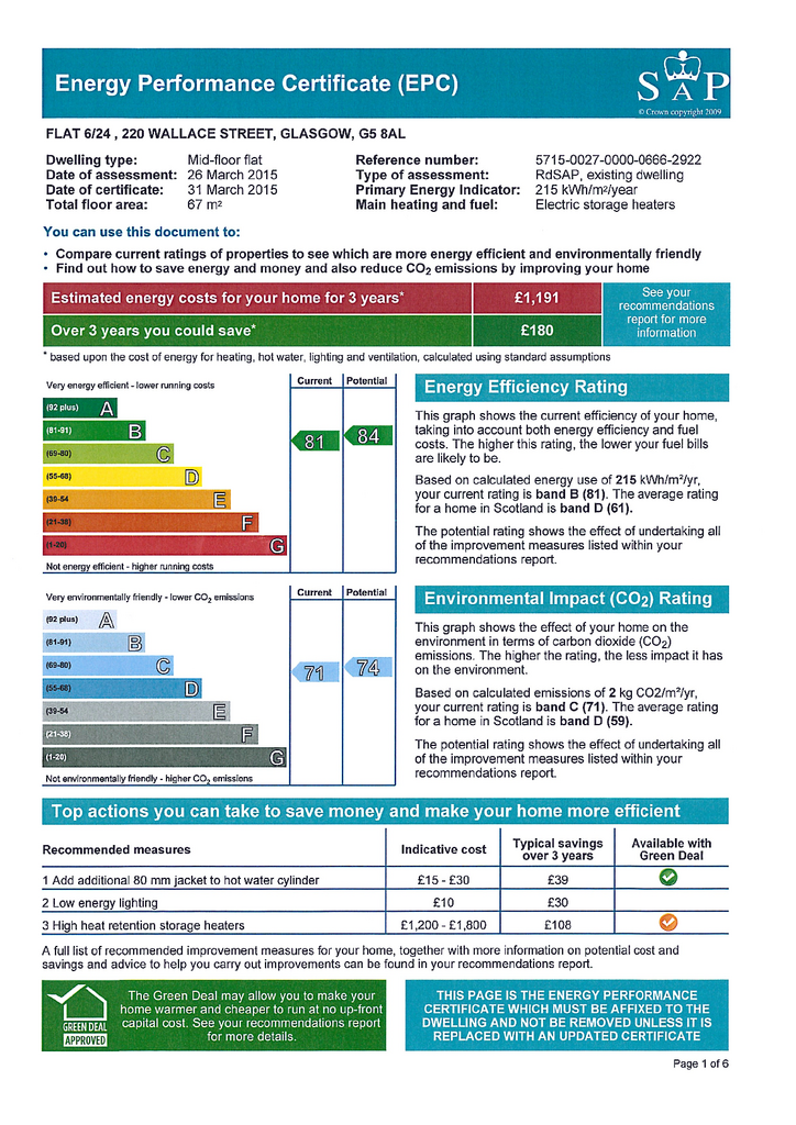 EPC Certificate
