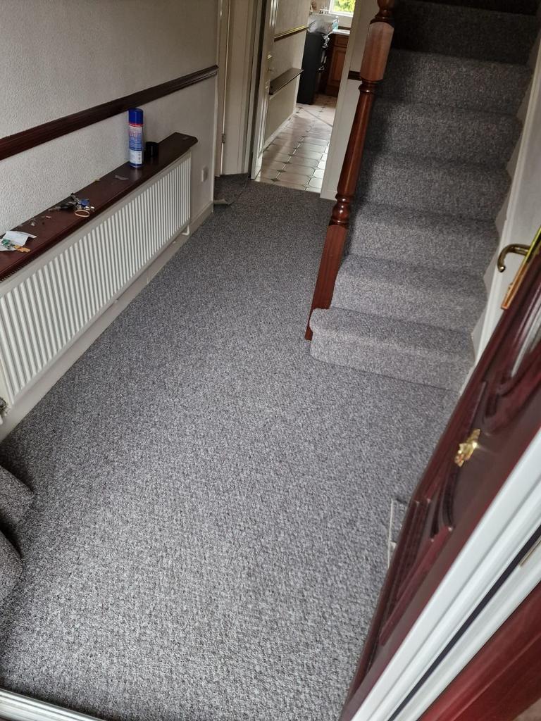 New carpets fitted