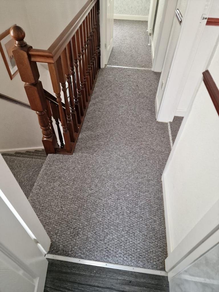 New carpets fitted