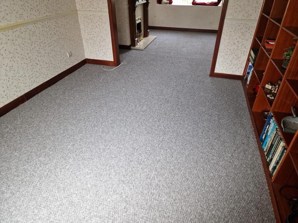 New carpets fitted