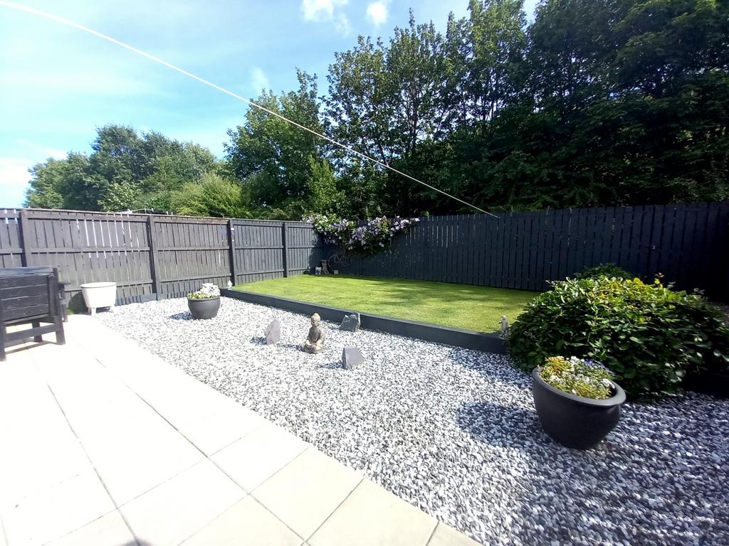 Rear garden
