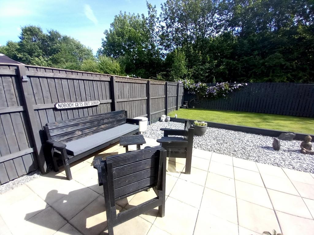 Rear garden